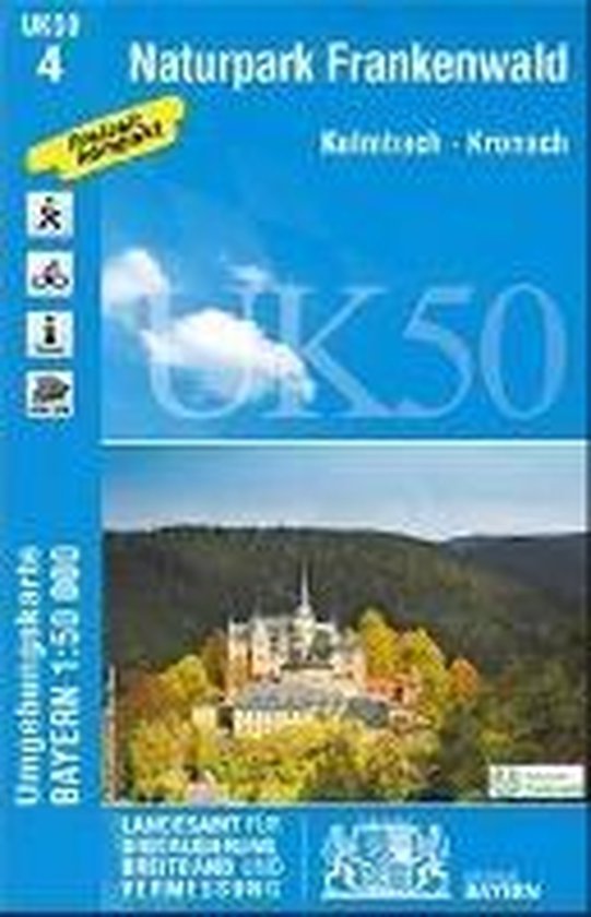 Naturpark Frankenwald 1 : 50 000 - cover