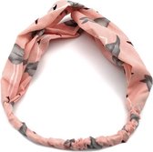 Haarband Flamingo Roze | Polyester | Elastische Bandana | Fashion Favorite