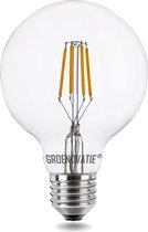 Groenovatie LED Filament Globelamp - 4W - E27 Fitting - 140x95 mm - Extra Warm Wit - Dimbaar