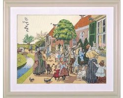 Aronelle-Nouvelle Borduurpakket Cornelis Jetses - Grote vertelselplaat - 12102