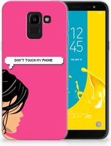 Coque Compatible  pour Samsung Galaxy J6 2018 Coque Téléphone Femme Dtmp