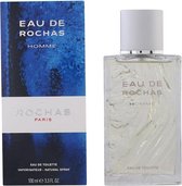 MULTI BUNDEL 2 stuks EAU DE ROCHAS HOMME eau de toilette spray 100 ml