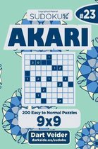 Sudoku Akari - 200 Easy to Normal Puzzles 9x9 (Volume 23)