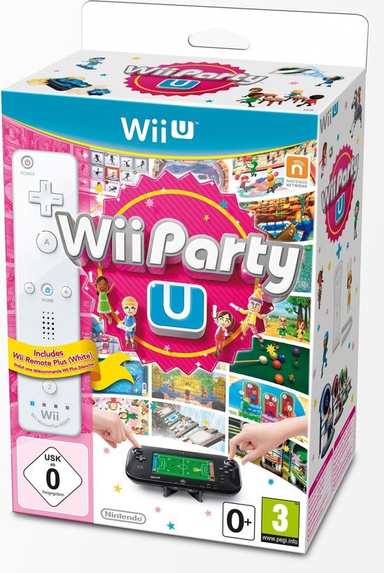 systeem olie schudden Nintendo - Wii U Party U + Remote white | Games | bol.com