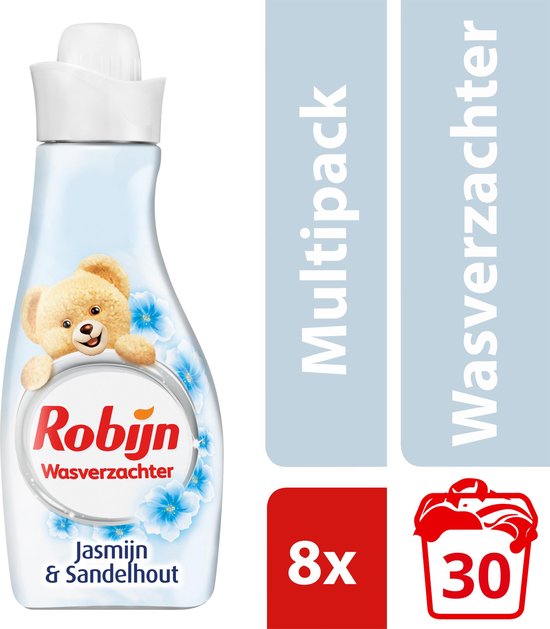 Robijn Jasmijn & Sandelhout - 240 wasbeurten - Wasverzachter
