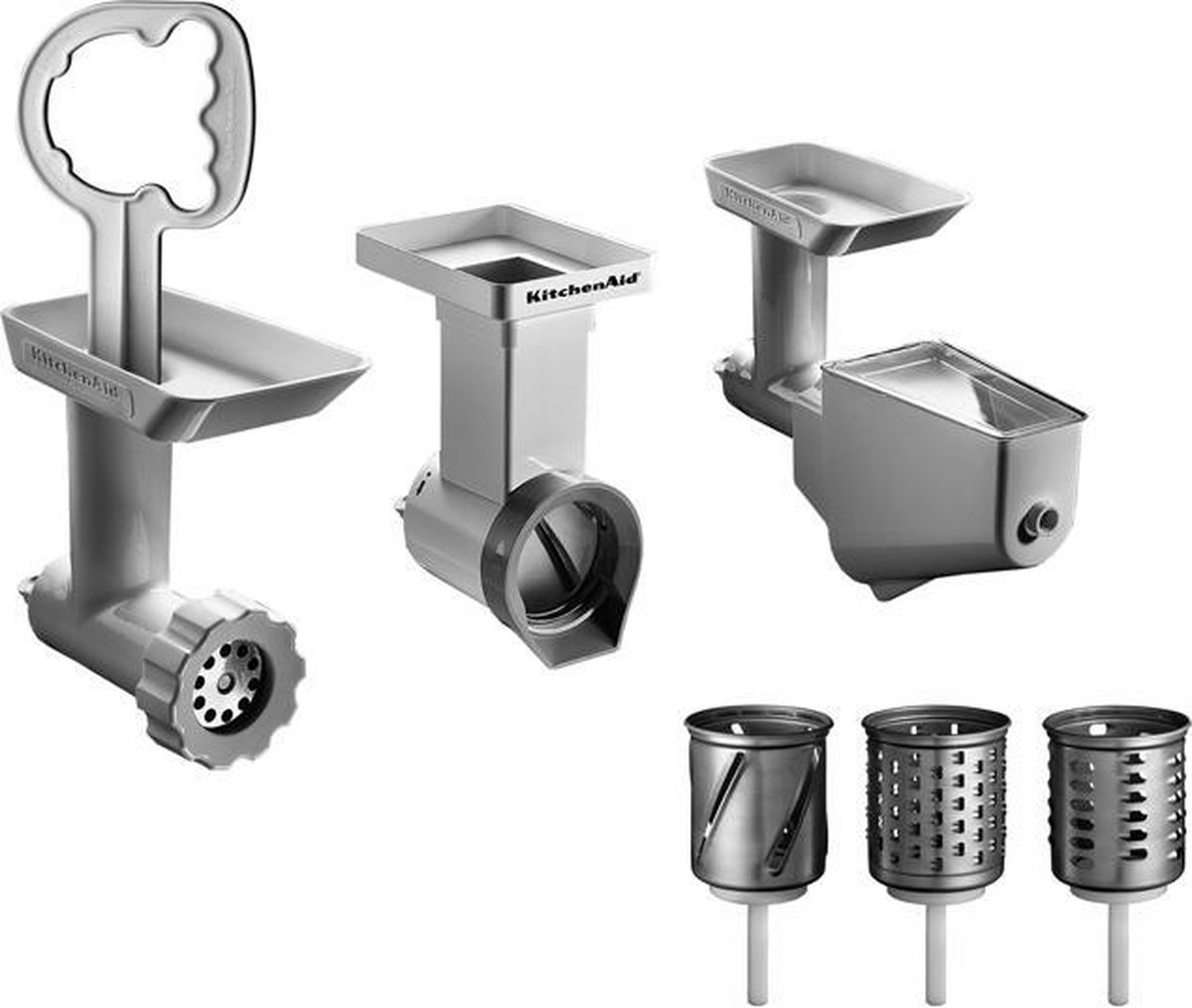 Kitchenaid Attachment Pack (Grinder, Strainer and Slicer)