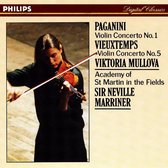 Paganini: Violin Concerto No. 1; Vieuxtemps: Violin Concerto No. 5