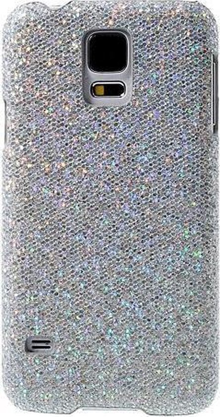 Aanbevolen Dhr Leuren Shop4 - Samsung Galaxy S5 Neo Hoesje - Back Case Hard Glitter Wit | bol.com