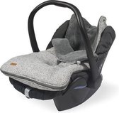 Jollein Voetenzak Comfortbag Stonewashed knit Grey