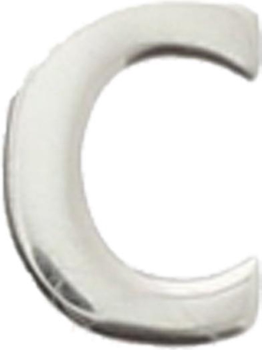 The Jewelry Collection Hanger Letter C - Zilver