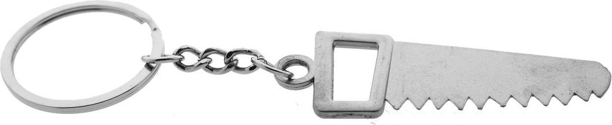 Sleutelhanger zaag bouw