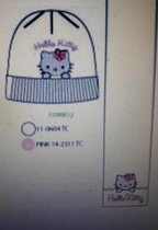 Hello Kitty muts en sjaal roomwit mt 54