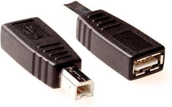 Intronics USB adapter USB A female - USB B male | bol.com