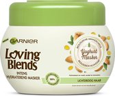 Garnier Loving Blends Voedende Amandelmelk & Agavesap Haarmasker - 300 ml - Lichtdroog Haar