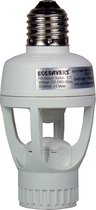 Ecosavers PIR Sensor Lampvoet E27 Bewegingsensor | E27 Lampvoet met bewegings sensor | GS-keurmerk