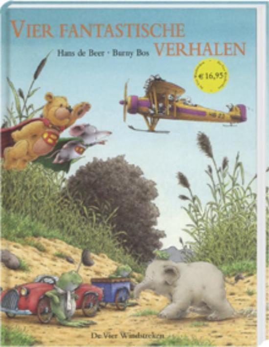 Cover van het boek 'Vier fantastische verhalen' van Burny Bos en Hans de Beer