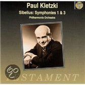 Paul Kletzki - Sibelius: Symphonies 1 & 3