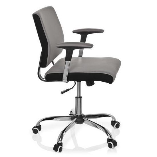 hjh office de sol pour chaise de bureau - Klein No 11 - Broche 11 mm - Set de 5 - Zwart