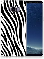Geschikt voor Samsung Galaxy S8 Plus TPU siliconen Hoesje Design Zebra