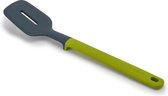 Joseph Joseph Elevate Spatel met Sleuf Silicone - 31.7 cm - Grijs/groen