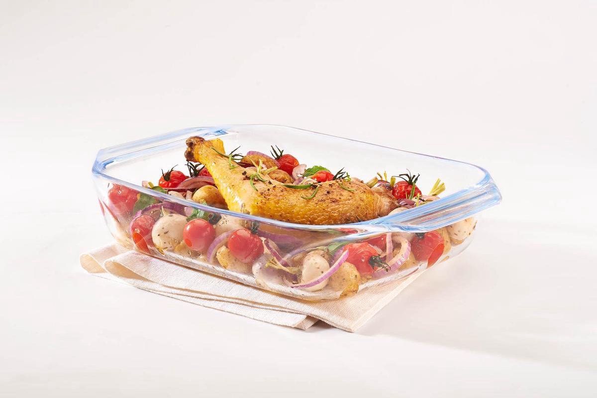 Pyrex - Ovenschaal - Rechthoekig 2,2 liter 31 x 20 cm — cadeau in Koken & Dineren - foto 2