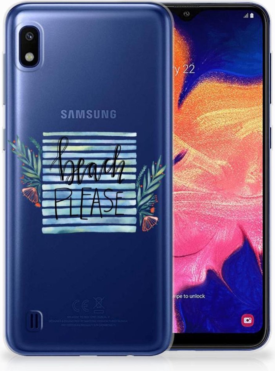 Samsung Galaxy A10 Telefoonhoesje met Naam Boho Beach