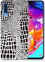 Samsung A70 Siliconen Cover Slangenprint