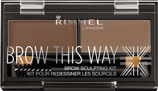 Foto: Rimmel london brow this way eyebrow kit brown brown