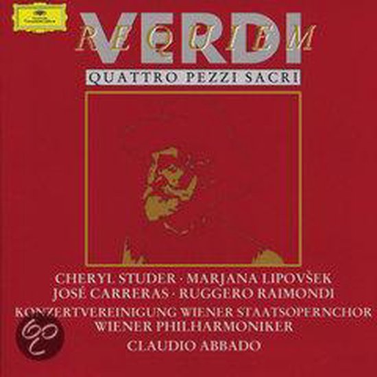 Verdi: Requiem, Quattro pezzi sacri / Abbado, Studer
