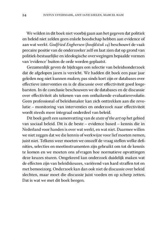 Wat werkt nu werkelijk