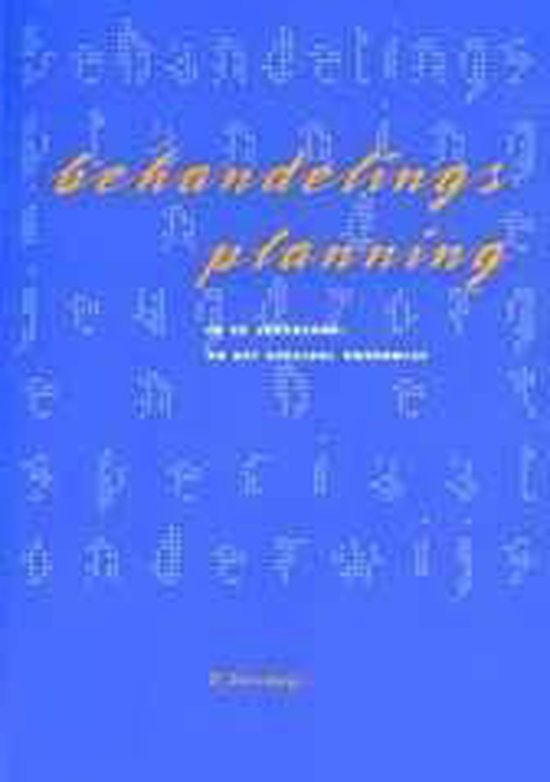 Cover van het boek 'Behandelingsplanning in de jeugdzorg en het speciaal onderwijs / druk 4'