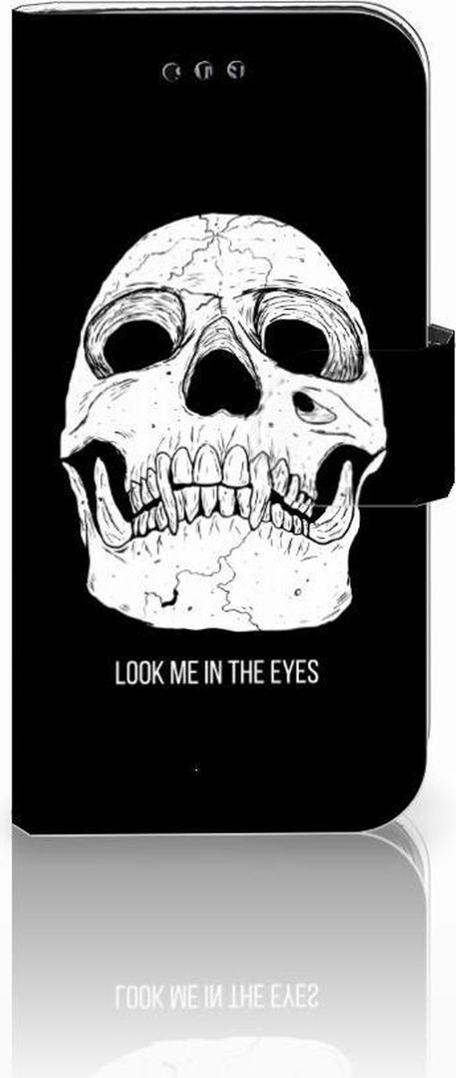 Telefoonhoesje met Naam Samsung Galaxy A3 2017 Skull Eyes