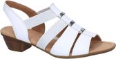 Gabor Comfort sandalen met hak wit - Maat 41