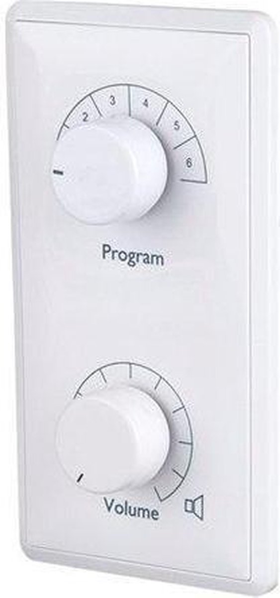 DAP Audio VPC-12 inbouw volumecontroller met een input selector, max. 12 Watt