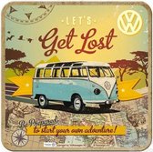 Metalen onderleggers - VW Let's Get Lost - 5 stuks