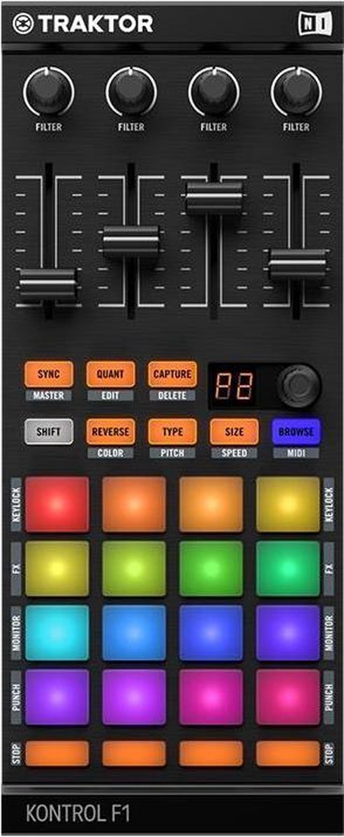 Native Instruments Traktor Kontrol F1 | bol