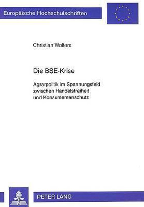 Die BSE-Krise - cover