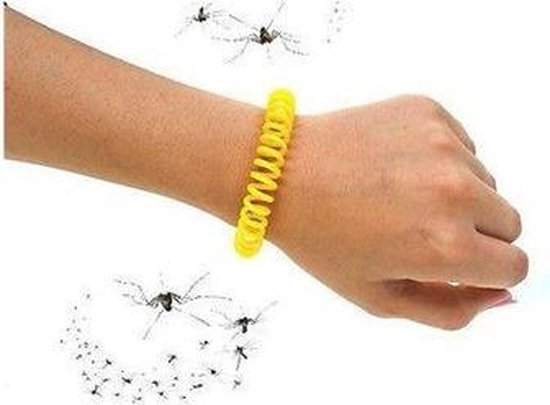 muggen armband geel - Betty's