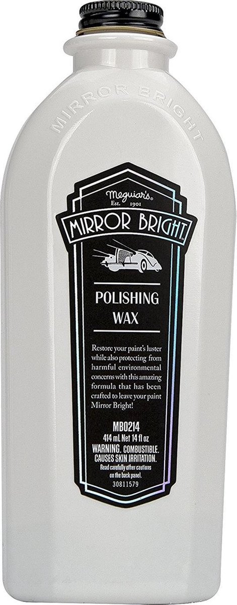 Meguiars MB0214 Mirror Bright Polishing Wax 414ml