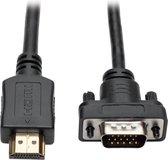 Tripp-Lite P566-015-VGA HDMI to VGA Active Converter Cable, HDMI to Low-Profile HD15 (M/M), 1920 x 1200/1080p @ 60 Hz, 15 ft. TrippLite