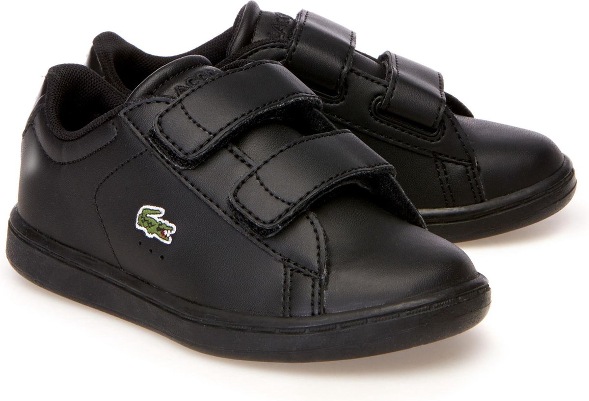 Nevelig Liever De waarheid vertellen Lacoste Carnaby EVO Baby Sneaker Kids Sneakers - Maat 22 - Unisex - zwart |  bol.com