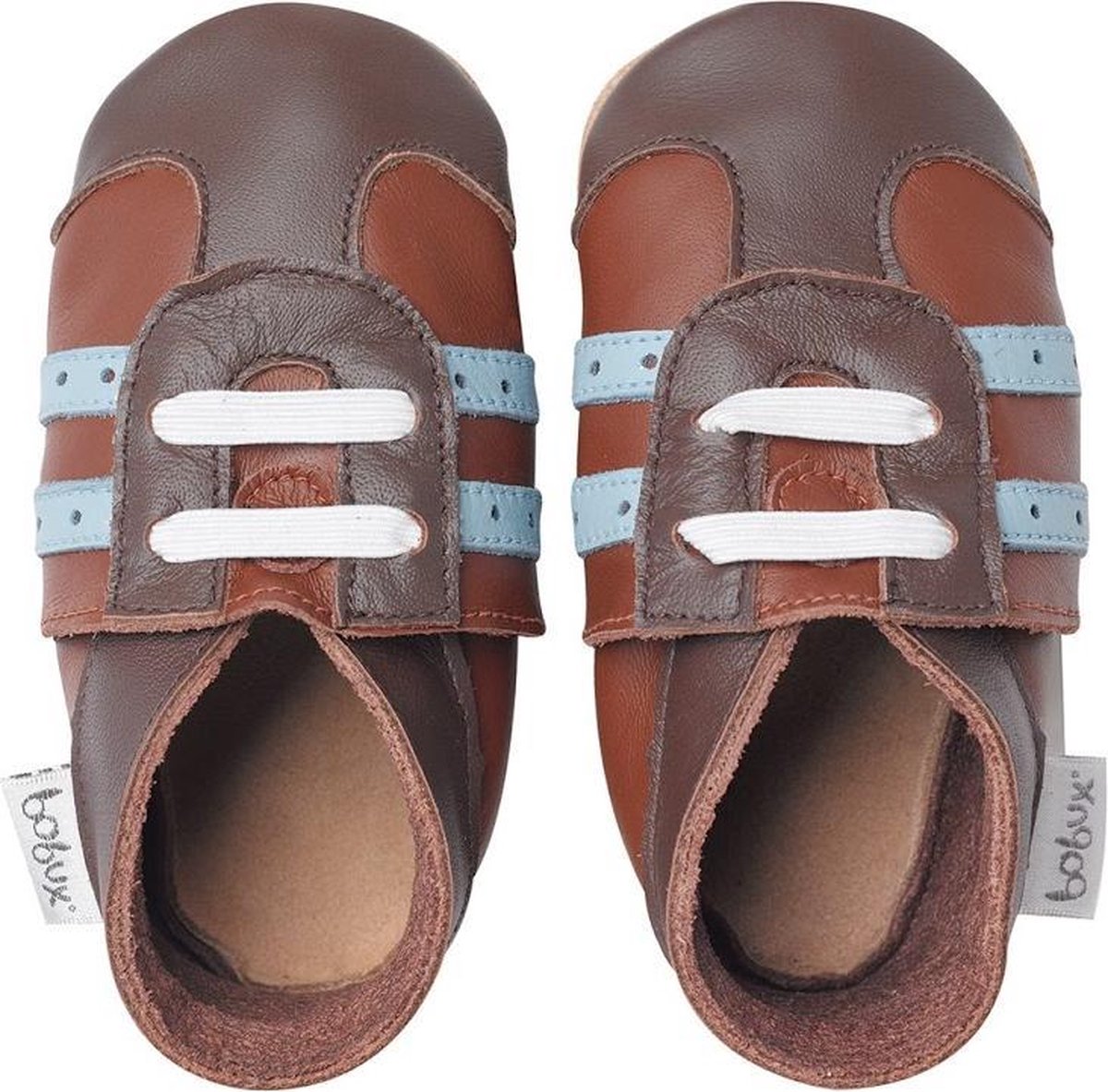 Bobux babyslofjes Sport shoe tan Maat: S (11,2 cm) | bol.com