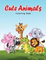 Cute Animals Coloring Book