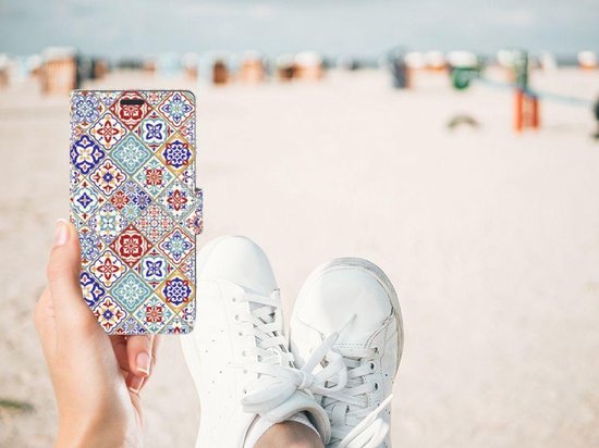 Sony Xperia Z3 Bookcase Tiles Color