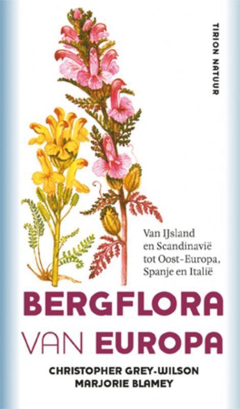 Cover van het boek 'Bergflora van Europa'