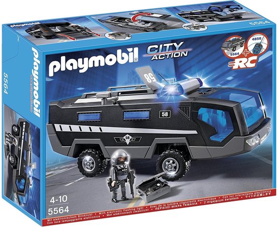 september Toegeven gat PLAYMOBIL Interventietruck met licht en geluid - 5564 | bol.com