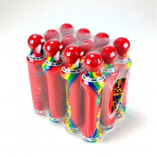 12x Dab-o-Ink Bingo Stift Depper 43ml - Rood | Bingo dappers - debbers - dabbers