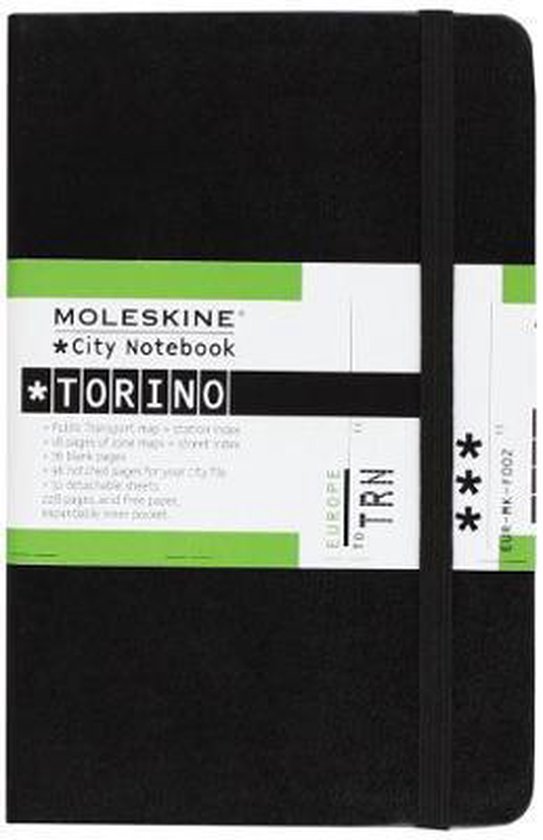 Cover van het boek 'Moleskine Europe - City Notebook Turin' van  Moleskine