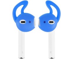 KELERINO. Anti-slip siliconen earhooks / earhoox / oorhaken geschikt voor Airpods 1 & 2 - Lichtblauw