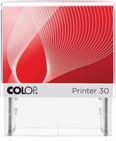 4x Colop stempel met voucher systeem Printer Printer 30, max. 5 regels, voor Nederland, 47x18mm
